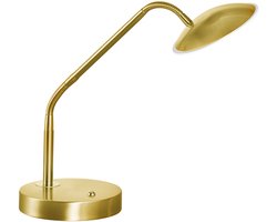 Fischer & Honsel Tallri - Klassieke Tafellamp - LED 7,5W - 2700K / 3350K / 4000K - Dimbaar - Goud
