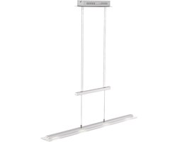 Fischer & Honsel Tenso TW - Moderne Hanglamp - LED 4 x 5W - Dimbaar - in hoogte verstelbaar - Zilver/nikkel