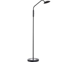 Fischer & Honsel - Vloerlamp Tallri - 1x LED 7,5 W (incl.) - Zwarte Zandgrond