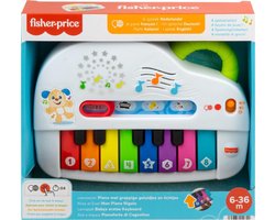 Fisher-Price Leerplezier Grappige Geluiden Light-Up Piano - Baby Speelgoed