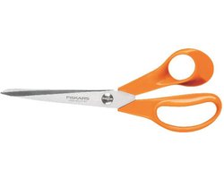 Fiskars Classic Universele Schaar - Papierschaar - Rechtshandig - Roestvrij Staal - 21 cm