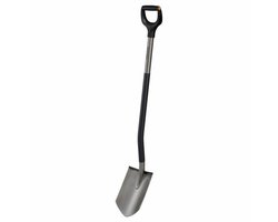 Fiskars Ergonomic Serie - Scherpe Spade - Ergo Handvat - Premium Staal - 26° Hoek