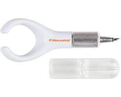 Fiskars Fingertip Draaimes - Wit - 27,8 x 7 x 2,40cm
