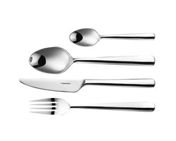 Fiskars Functional Form - Bestekset - 24-delig - Glanzend - Ergonomisch