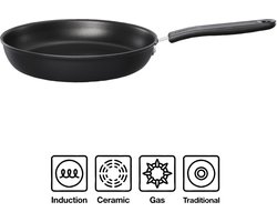 Fiskars koekenpan functionele vorm 24 cm