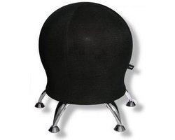 Fitness Kruk - Stof - Zwart - Topstar Sitness 5