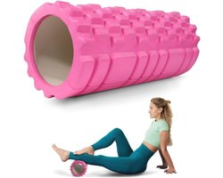 Fitness Massagerol - Schuim en EVA, Draagbaar en Veelzijdig voor Pilates, Yoga en Rekken - 3 Intensiteitsniveaus
