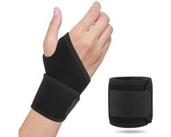 Fitness polsbrace - Elastische polsbrace - Verstelbare polsband - Handpalm polsbrace - Zweetafvoerend en ademend - Verlicht pols pijn, peesontsteking - Geschikt voor mannen en vrouwen