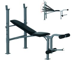 Fitnessbank - Bankdrukbank - Krachttraining - Fitness bank - Bench press - Leg Curl