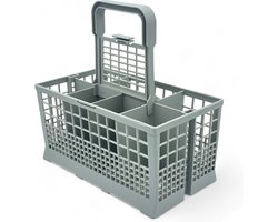 Fixem Bestekmand Vaatwasser geschikt voor Vaatwasmachine Bestekkorf 240x135mm - Afwasmachine Accessoire - Reserve Onderdelen Vaatwasser - Kunststof Bestekhouder - 1 Stuk