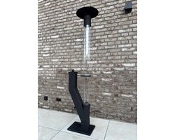 Flamesa Inferno Prime - Grote Pelletkachel voor Buiten - Terrasheater & Terras Verwarmer - Tuin Haard