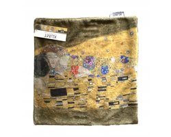 Flanel Kussenhoes Klimt 40x40 cm - Zacht en Comfortabel