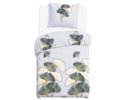 Flanellen dekbedovertrek 140x200 cm, 100% katoen, zacht & warm