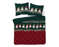 Flanellen Dekbedovertrek 220x200cm Kerst - 100% Katoen