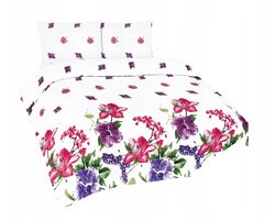 Flanellen dekbedovertrekset 220x200 cm - 100% katoen