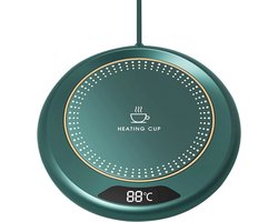 Flavers - mug warmer - warmhoudplaat - mug warmer groen - cup warmer - verwarmde onderzetter - mok warmer - cup warmer usb - koffie warmer - warmhouders