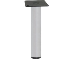 FLE - Stalen meubelpoot chroom rond ø 3 cm en hoogte 20 cm