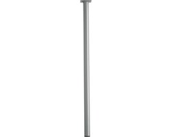 FLE - Stalen meubelpoot grijs rond ø 3 cm en hoogte 70 cm