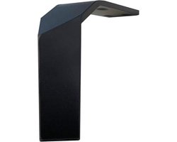 FLE - Stalen meubelpoot zwart vierkant 3 bij 3 cm en hoogte 15 cm