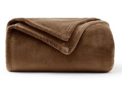 Fleece Dekbedovertrek - Zachte en Warme Sofadeken voor Bank, 130 x 150cm