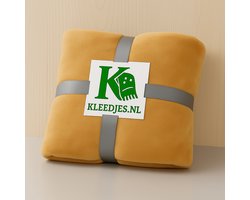 Fleece deken - Oranje
