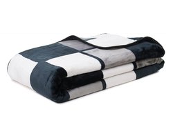Fleece deken - Plaid - 200 x 150 - Decoratie deken - Warmte deken -Gözze - Interieur