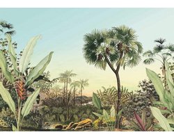 Fleece Muurafbeelding Oasis XXL Behang voor Slaapkamer en Woonkamer