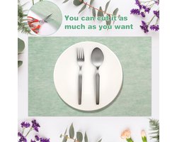 Fleece Tafelloper 25m x 30cm Groen voor Tafeldecoratie