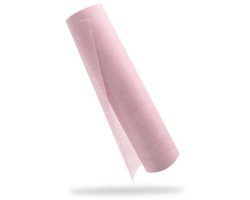Fleece Tafelrunner Lichtroze 30 cm x 25 m voor Tafelversiering en Feestdecoratie