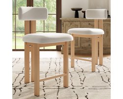 Fleece van hoge kwaliteit (2 stuks), eetkamer, make-up stoel, moderne stoel in modestijl, ergonomische stoel, eenvoudige lichte luxe stoel, houten graandecoratie op de stoelpoten