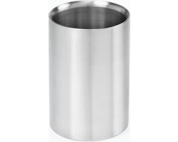 Fleskoeler - dubbelwandig - rvs Voccelli