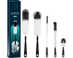 Flessenborstel Baby Flessenreiniger Fles Borstel Flessenrager Set