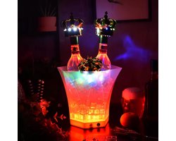 Flessenkoeler Verlichte LED ijsemmer LED Wijnkoeler Drankkoeler Rgb Led