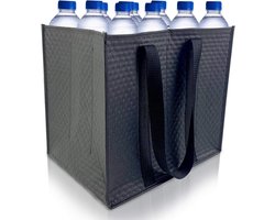 Flessenzakvakken - geschikt voor 12 flessen - scheidingswanden voor 12 x 15 liter flessen, potten, blikken, injectieflacons, containers Flessenkrat