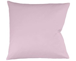 Fleuresse 35 x 40 cm Colours kussensloop | interlock jersey kussenhoes van 100% katoen | wasbaar op 60 graden | roze