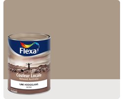 Flexa Couleur Locale-Hoogglans-Australia-Relaxed Desert 6515 Bruin - 750 ml- Lakverf - Dekkend - Binnen - Hoogglans -