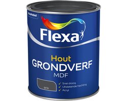 Flexa - Grondverf MDF - Grijs - 0.75 L