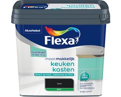 Flexa - Mooi Makkelijk Keukenkasten Mat - Zwart - 750 Ml