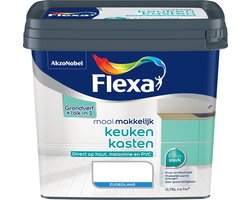 Flexa - Mooi Makkelijk Keukenkasten Zijdeglans - Green - Mengverf - 750 Ml