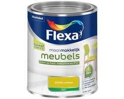 Flexa - Mooi Makkelijk Meubels Mat - 100% Limoen - Mengverf - 750 Ml