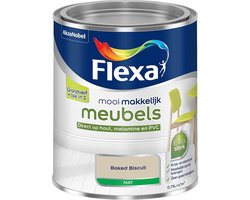 Flexa - mooi makkelijk meubels mat - Baked Biscuit - Kleur van het jaar 2025 - Mengverf - 0.75 L