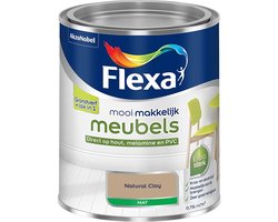 Flexa - mooi makkelijk meubels mat - Natural Clay - Kleur van het jaar 2025 - Mengverf - 0.75 L
