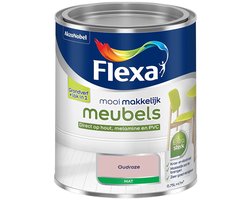 Flexa - Mooi Makkelijk Meubels Mat - Oudroze - Mengverf - 750 Ml