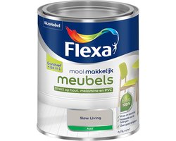Flexa - mooi makkelijk meubels mat - Slow Living - Kleur van het jaar 2025 - Mengverf - 0.75 L