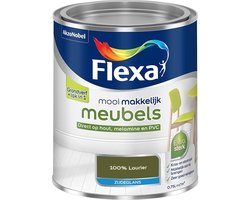 Flexa - Mooi Makkelijk Meubels Zijdeglans - 100% Laurier - Mengverf - 0.75 L