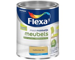 Flexa - Mooi Makkelijk Meubels Zijdeglans - Californian Sun - Mengverf - 0.75 L