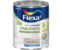 Flexa - Mooi Makkelijk Meubels Zijdeglans - Coarse Seashell - Mengverf - 750 Ml