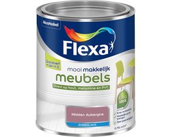 Flexa - Mooi Makkelijk Meubels Zijdeglans - Midden Aubergine - Mengverf - 0.75 L