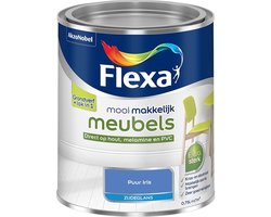 Flexa - Mooi Makkelijk Meubels Zijdeglans - Puur Iris - Mengverf - 750 Ml