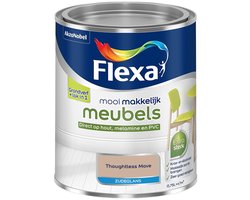 Flexa - Mooi Makkelijk Meubels Zijdeglans - Thoughtless Move - Mengverf - 750 Ml